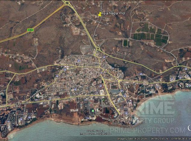 Ziemia w rejonie  (Ayia Napa) na sprzedaż