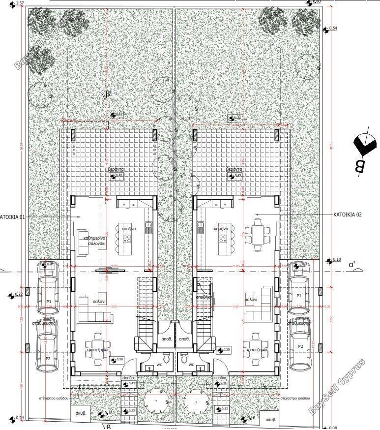  w rejonie Nikozja (Ilioupoli) na sprzedaż